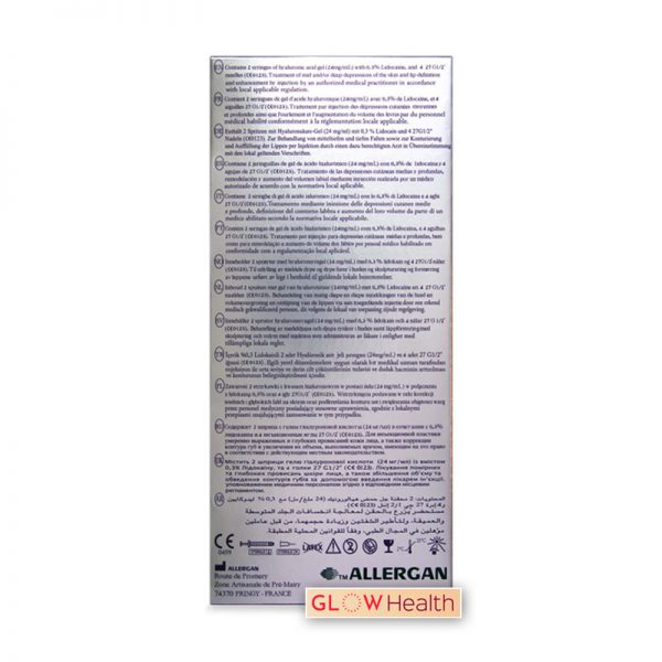 JUVEDERM® ULTRA 3 (2x1ml) 24mg/ml, and 3mg/ml 2-1ml prefilled syringes - Image 5