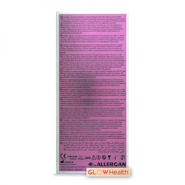 JUVEDERM® VOLBELLA with Lidocaine 2x1ml 15mg/ml, 3mg/ml 2-1ml prefilled syringes - Image 5