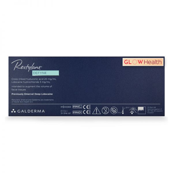 RESTYLANE® DEFYNE 0.3% LIDOCAINE 20mg/ml, 3mg/ml 1-1ml prefilled syringe - Image 4