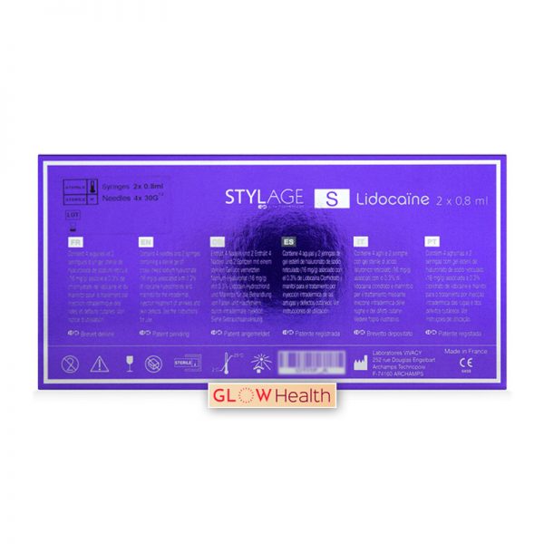 STYLAGE® S with Lidocaine 16mg/ml, 3mg/ml 2-0.8ml prefilled syringes - Image 5