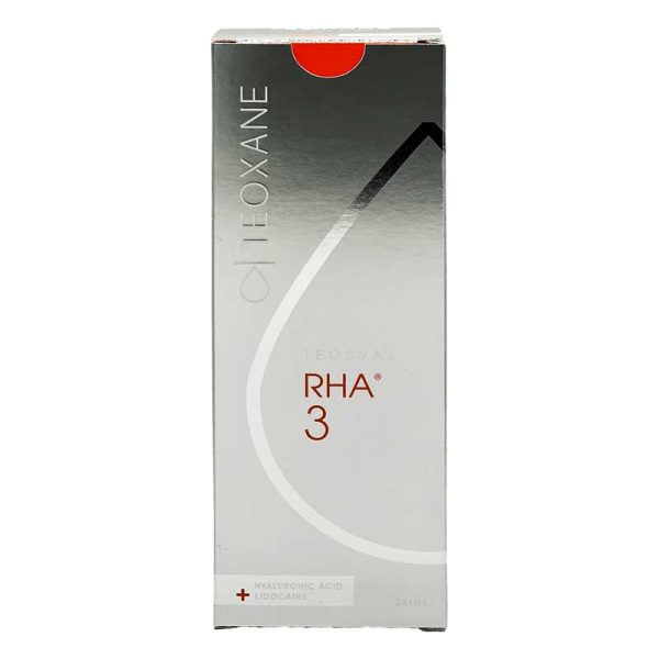 TEOSYAL® RHA3 23mg/ml, 3mg/ml 2-1ml prefilled syringes
