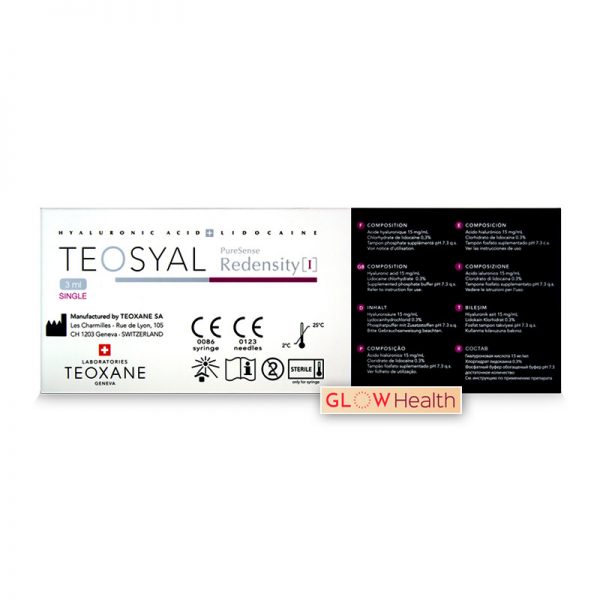 TEOSYAL® PURESENSE REDENSITY I 1x3ml 15mg/ml, 3mg/ml 1-3ml syringe - Image 4