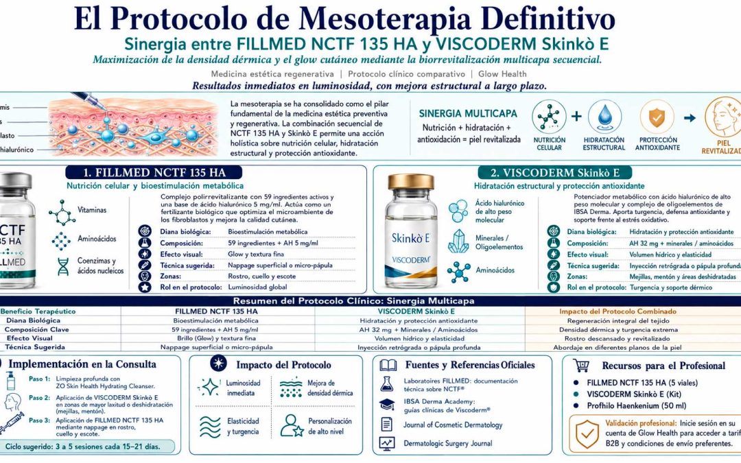 El Protocolo de Mesoterapia Definitivo: Sinergia entre FILLMED NCTF 135 HA y VISCODERM Skinkò E